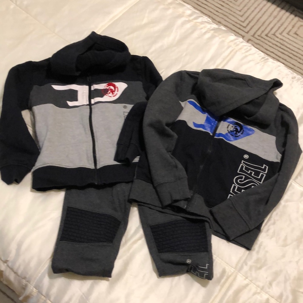 🔥🔥DIESEL (3 items) Bundle (joggers and 2 hoodies)